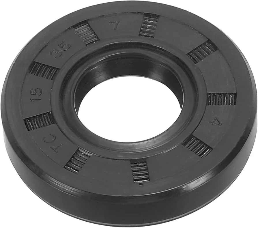 Industrial oil seal with metal case and rubber lip manufactured in India